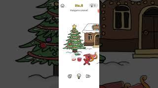 Прохождение игры  Brain Out, спасение Санты Клауса!