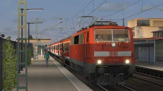 LET`S PLAY Train Simulator 2021 / RB 17055 nach Müllheim / BR 111 (Version 2020) vR / Freiburg-Basel