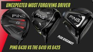 MOST FORGIVING DRIVER EVER?? PING G430 VS G410 VS G425 | GIVEAWAY | BEST DRIVER 2022