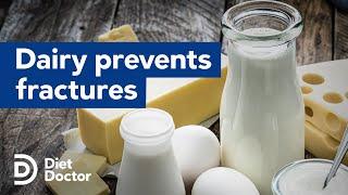 Eating more dairy prevents fractures in elderly