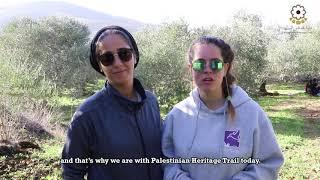 Bisan Alhajhasan and Malak Hasan - Founder of “Ahlan Palestine”