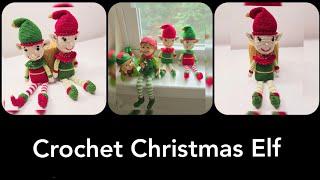 Crochet Christmas Elf Part 1 || Crochet Elf ||