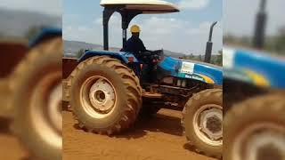 Boy tractorist