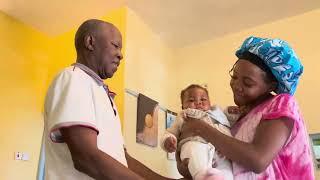 BABY MEETS HER GRANDPA FOR THE FIRST TIME *Emotional* | Miss Trudy Suprises my daughter with this!