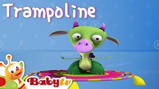 Jumping on the Trampoline | Draco the Dragon  | Videos for Toddlers @BabyTV