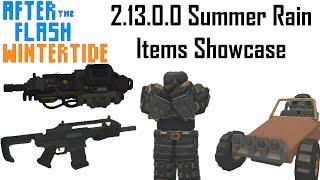 2.13.0.0 Summer Rain Item Additions - After The Flash, Wintertide, Roblox