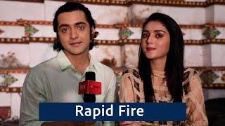 Rapid Fire with RadhaKrishn’s Sumedh Mudgalkar and Mallika Singh |Exclusive|