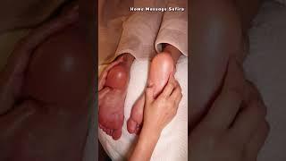 ASMR Nails scratching Foot, my partner loveee this  #massage #footmassage #asmr #nails