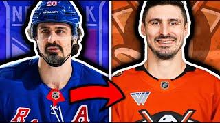 Chris Kreider TRADED To The Anaheim Ducks