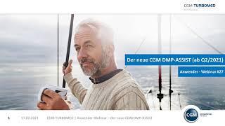 ONLINE-SEMINAR: Neuerungen zur Nutzung der DMP's Depression, Rücken und Osteoporose (CGM DMP ASSIST)