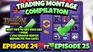 Trading Montage Compilation #12|*How Did P4rk Get Rich*Buy & Sell|Dragon Adventures Fantasy|Roblox