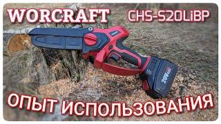 Радость туриста и садовника. Мини цепная пила WORCRAFT CHS-S20LiBP