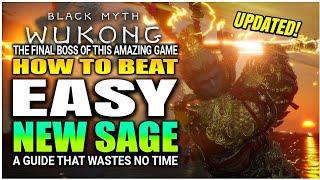 Updated BEST HOW TO BEAT Great Sage's Broken Shell Final Boss EASY GUIDE | Black Myth Wukong