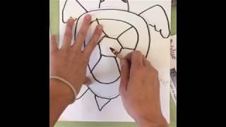 TEXTURE TURTLES art lesson 1st grade