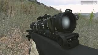 Arma 3 50 Cal Sniper Realistic Gameplay