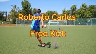 Roberto Carlos Free Kick Tutorial /How to do the Roberto Carlos Free Kick