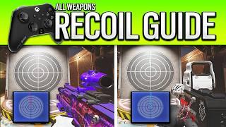 How To Get NO RECOIL on EVERY Weapon (Recoil Guide) RAINBOW SIX SIEGE