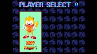 SEGASonic the Hedgehog - All Voice Samples: Ray the Flying Squirrel