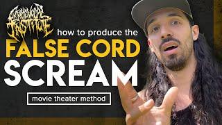 How to false cord scream (movie theater method)