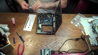 KAV60 Netbook Disassembly and Power Jack Repair