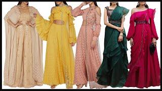 Party wear Indo western dresses for Girls  & Women/Ladies fashion-FSHC | Fashion Style Haute Couture