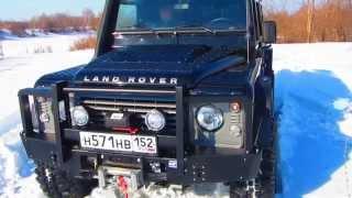 Тюнинг внедорожника Land Rover Defender 110