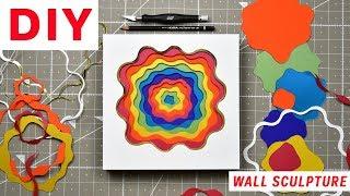 How to make a 3D wall sculpture | DIY | OLGA SKOROKHOD