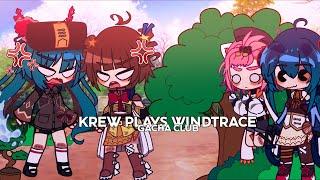 Krew plays windtrace | gacha club | genshin impact | itsfunneh | katz