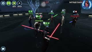 Power of Savage Opress (omicron ) in GAC / SWGOH