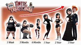 From Fat to Muscle: Hotel Transylvania Growing Up Transformation I Poppy Bo