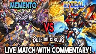 Ryzeal Vs Memento : Yu-Gi-Oh! Locals Feature Match | Live Duel