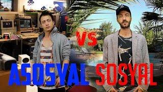 Sosyal vs Asosyal | Destansı Rap Savaşları | DRS