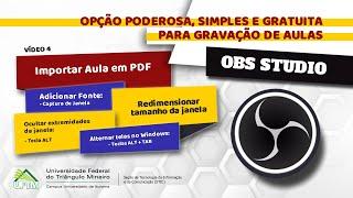 4  Importação de Janela PDF - OBS (4/17)