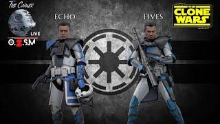 THE CORNER: HOT TOYS STAR WARS "CLONE WARS" ECHO & FIVES