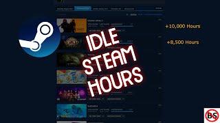 How to IDLE Steam hours Quick & Easy