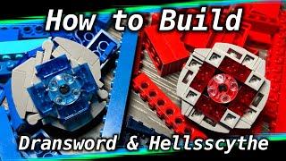 How to Build Lego Dransword and Lego Hellsscythe | Lego Beyblade Tutorials!