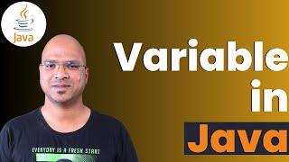 #2.1 Java Tutorial | Variable in Java