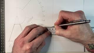 Radial Line Pattern Development - Funnel