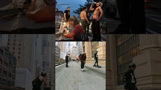 Shredding Grand Central with the Social Push NYC Crew! Capturing low-light #NYCskate #skateboarding