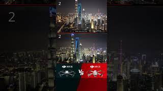 DJI AIR 3S vs AIR 2S – Night Footage Comparison!