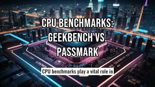 When comparing CPU benchmarks, Geekbench and PassMark