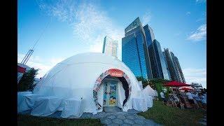 DBS Marina Regatta 2017 -  Projection Dome, Smart Recycling Station and Self Redemption Machines