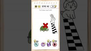 brain test level 162 Tortoise  must win !