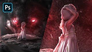 Photoshop Manipulation Tutorial - Lost in The Dark