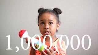 4-year-old counts to 1 million