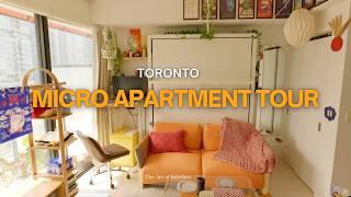 Touring a Tiny 300 Sq Ft Micro Apartment in Downtown Toronto