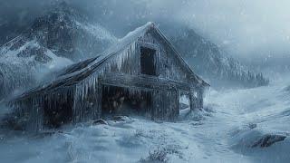 Blizzard, Winter Storm & Wind Sounds for Sleeping┇Freezing Snowstorm┇Howling Wind & Blowing Snow
