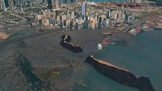 Cities Skylines: City vs Tsunami