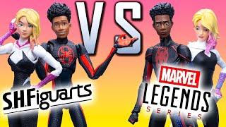 Who made better "Across the Spider-Verse" Figures?? (Marvel Legends vs. SH Figuarts)