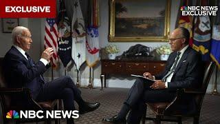 Exclusive: Biden on his conversation with Trump and heated campaign rhetoric